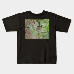 Fantail in nest Kids T-Shirt